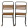 2 chaises de jardin anciennes, c.1920