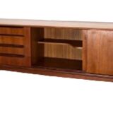Vintage Scandinavian sideboard, teak sideboard from the 60s, 70s