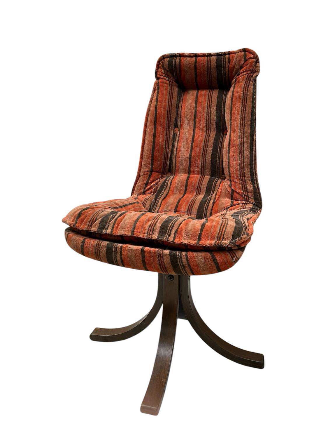 Velvet swivel chairs