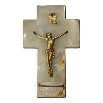 Small holy water font