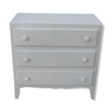 Shallow antique chest of drawers