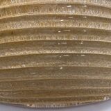 Murano Gold Glass Ceiling Light Flushmount, 1970s