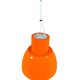 Pendant Lamp Orange Vintage Design - Lorosae- Reggiani - Alvaro Siza 90's