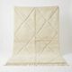 Berber rug with white diamonds