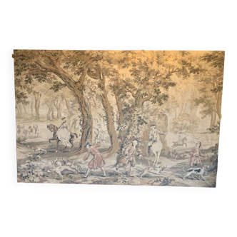 Old castle tapestry