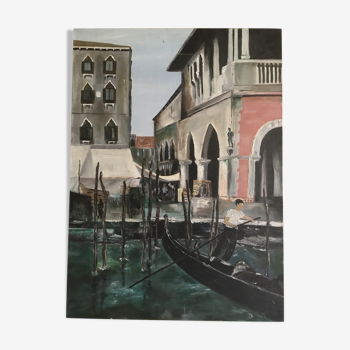 Tableau « Venise » 100x73cm