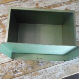 Old metal storage box