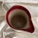 Antique pitcher in St Clément art nouveau slip