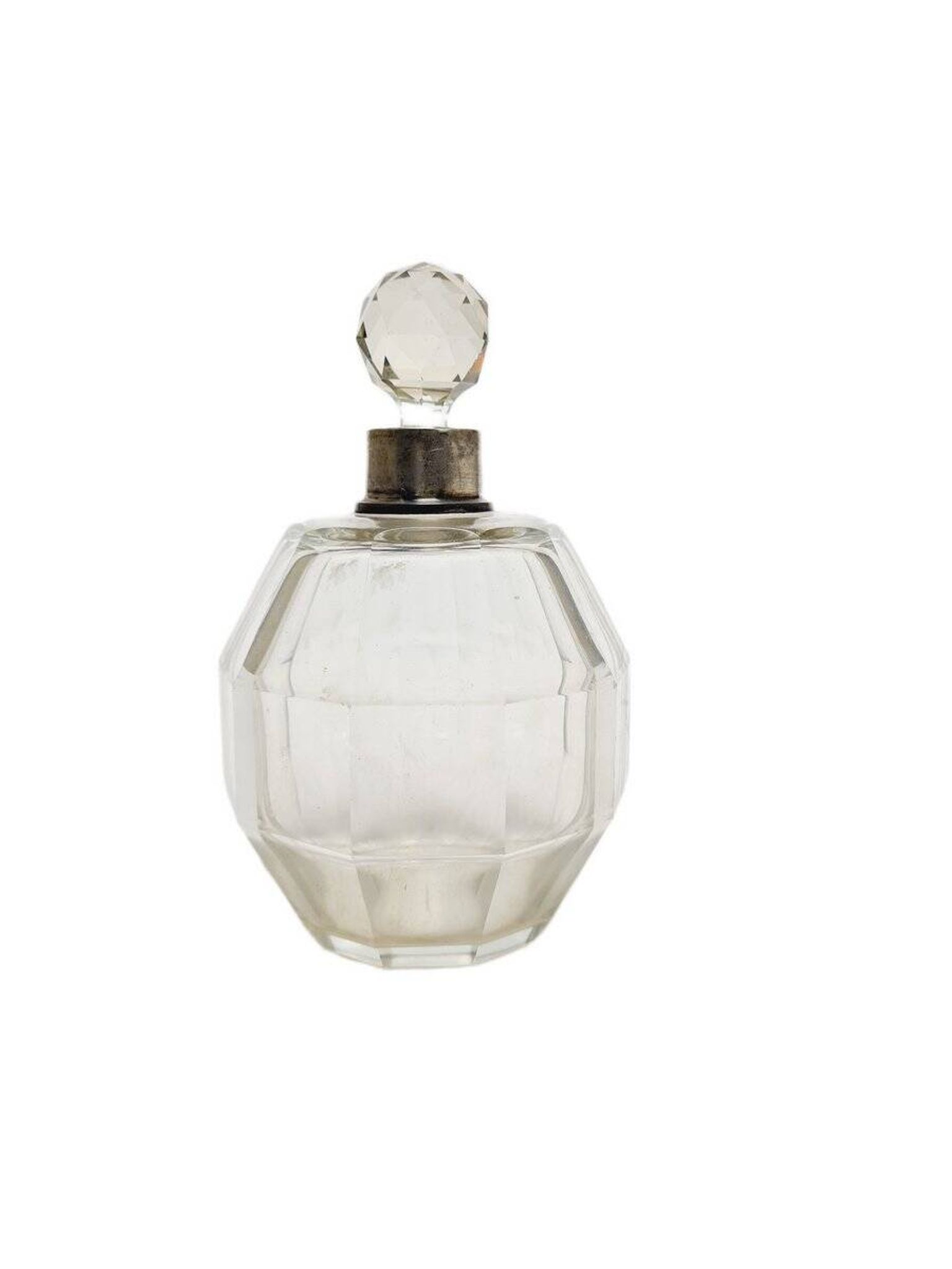 Art Deco crystal carafe, Denmark, 1930s
