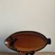 Sarreguemines fish barbotine dish 1970