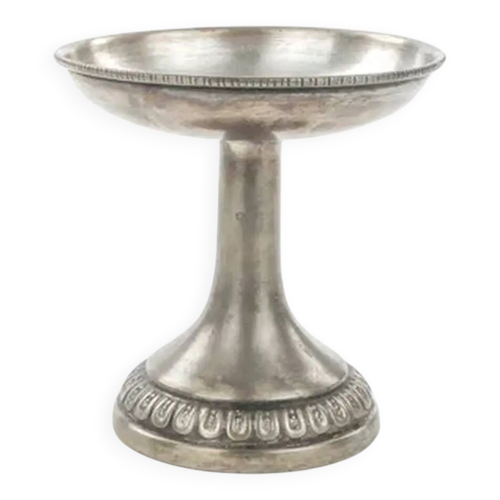 Lemon stand, Art Deco, silver-plated brass, Germany, 1930s