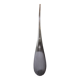Salviati soliflore vase Aria Piccolo model in blue gray ribbed glass