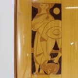 Ingenious sixties wall bed cabinet by C. Princic Gorizia Italy