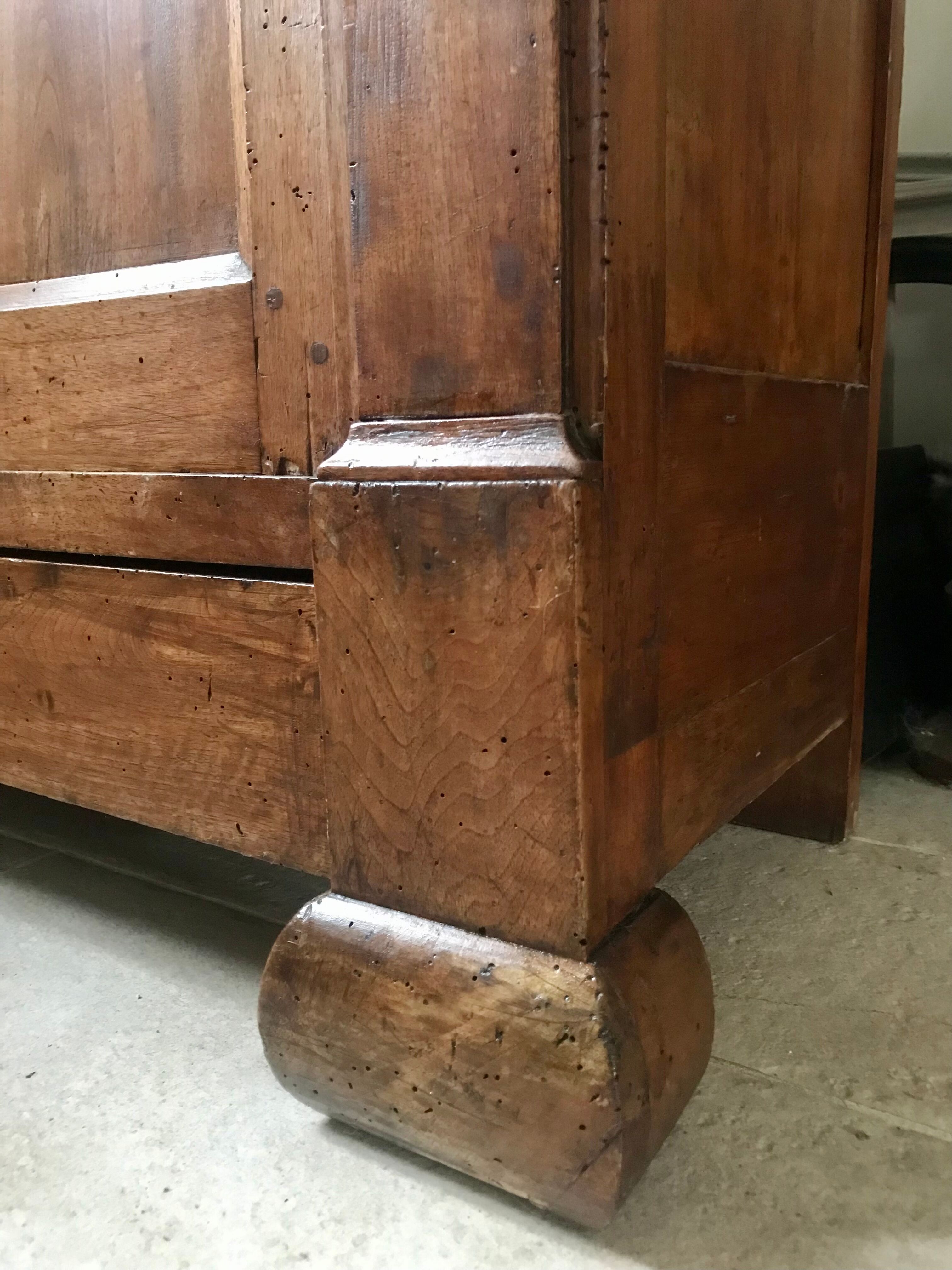 Nineteenth walnut directoire buffet