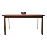 Rosewood and Leather Coffee Table by Hans Olsen