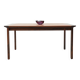 Rosewood and Leather Coffee Table by Hans Olsen