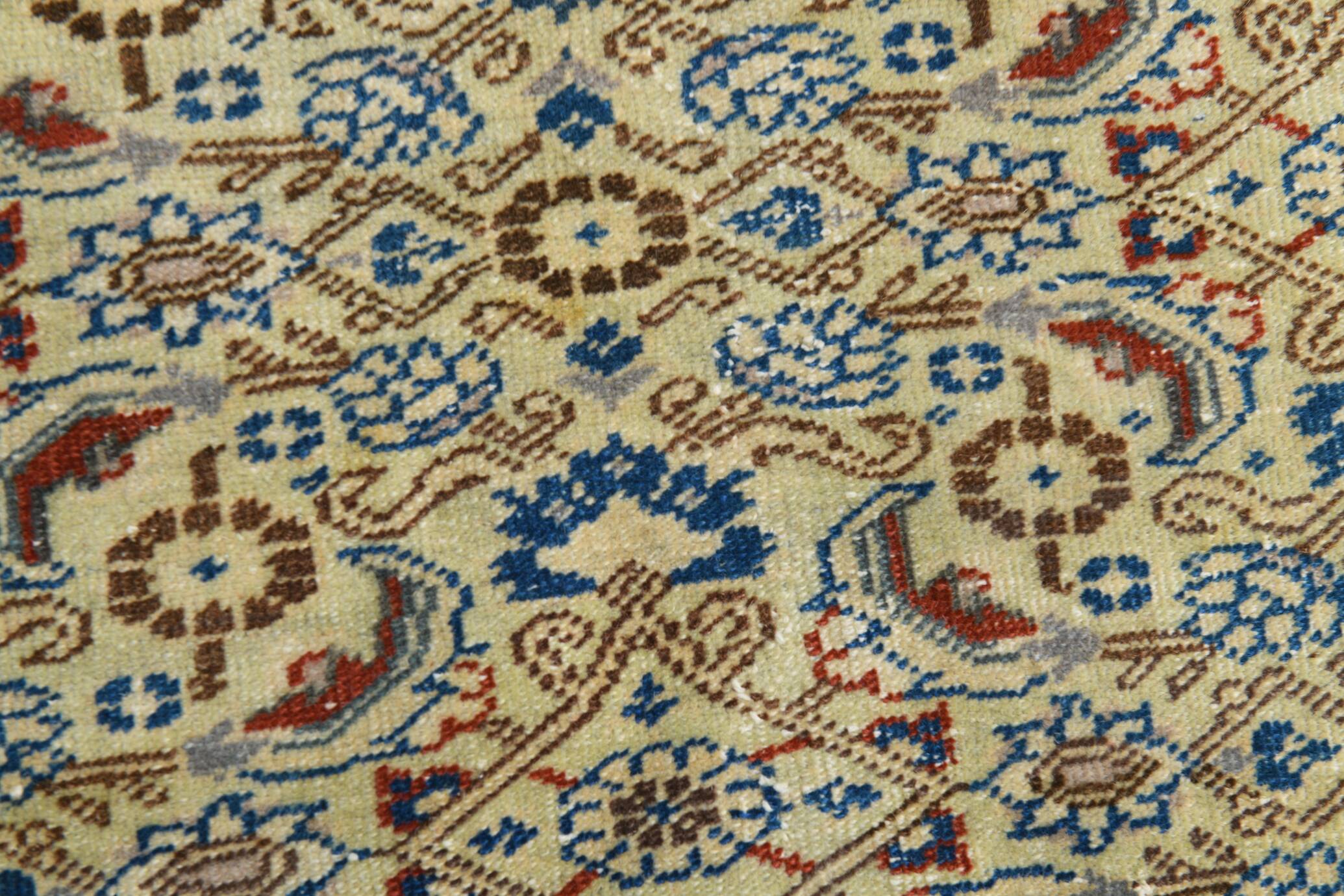 8x12 Classic Vintage Persian Rug, Warm Earth Tones Rug, 240x351 Cm