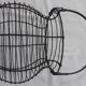 Old metal egg basket