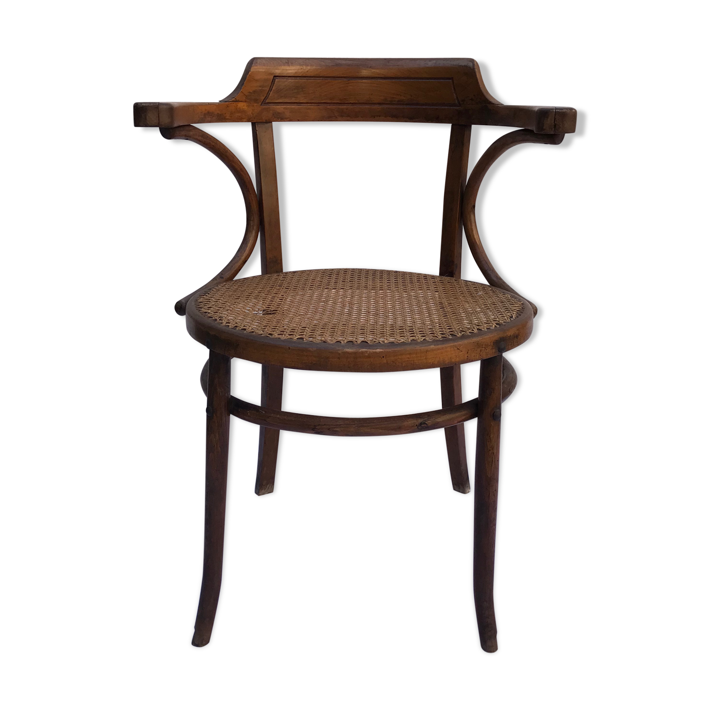 Former Baumann canne armchair