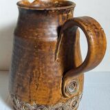 Ceramic potter's pitcher by F.CHEDEVILLE 20th century