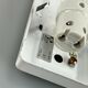 60s 70s peill & putzler wandampe wall lamp glass space design lamp 60s