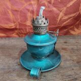 Set of two old small oil or kerosene lamps