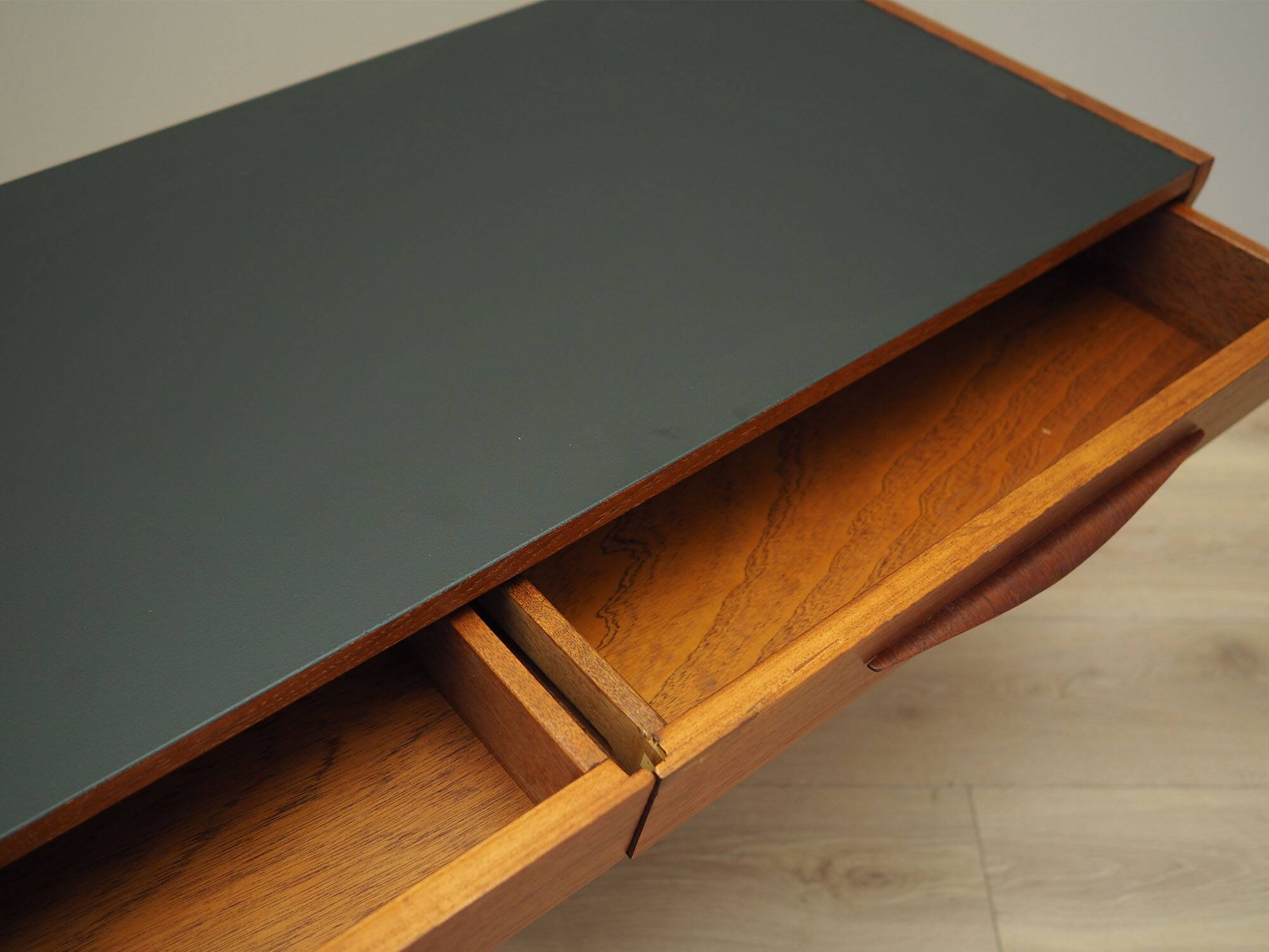 Teak lowboard, Danish design, 1970s, production: Denmark