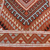 Handmade berber orange mergoum carpet