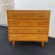 Commode vintage pieds compas