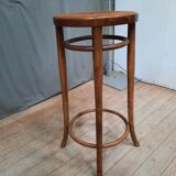 High bent wooden stool