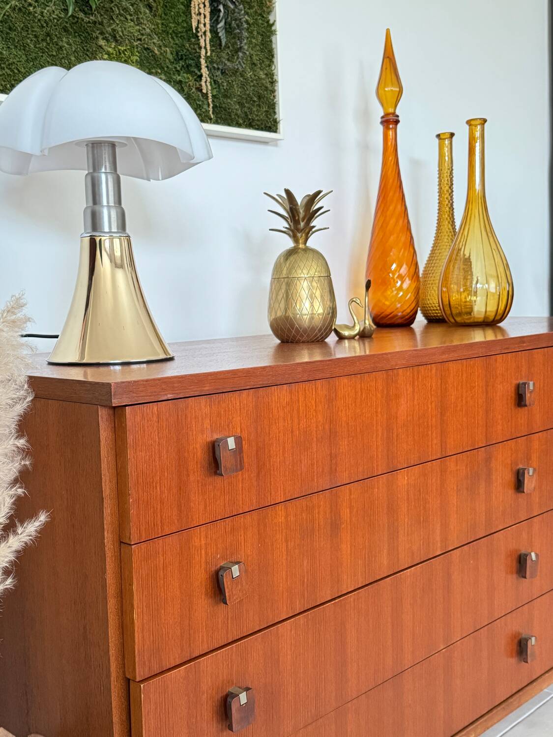 Vintage Scandinavian teak sideboard