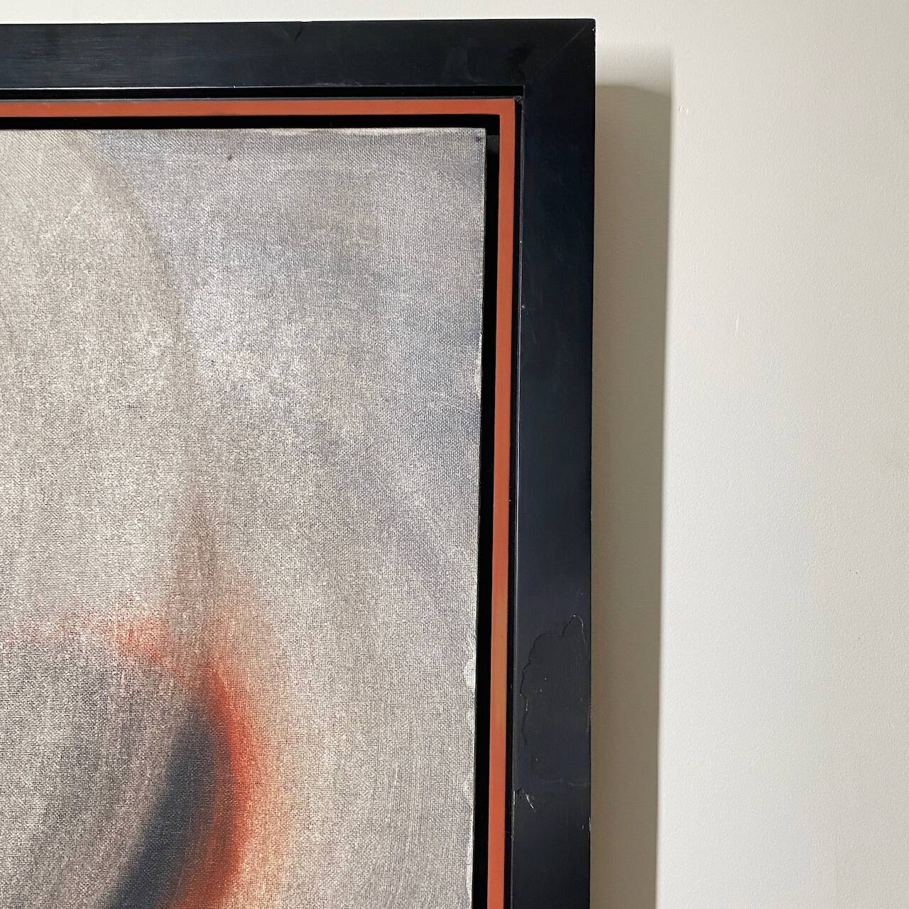 Modern painting by isabelle de duve - utopie 'peut-être' - 1988