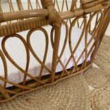 Rattan bassinet