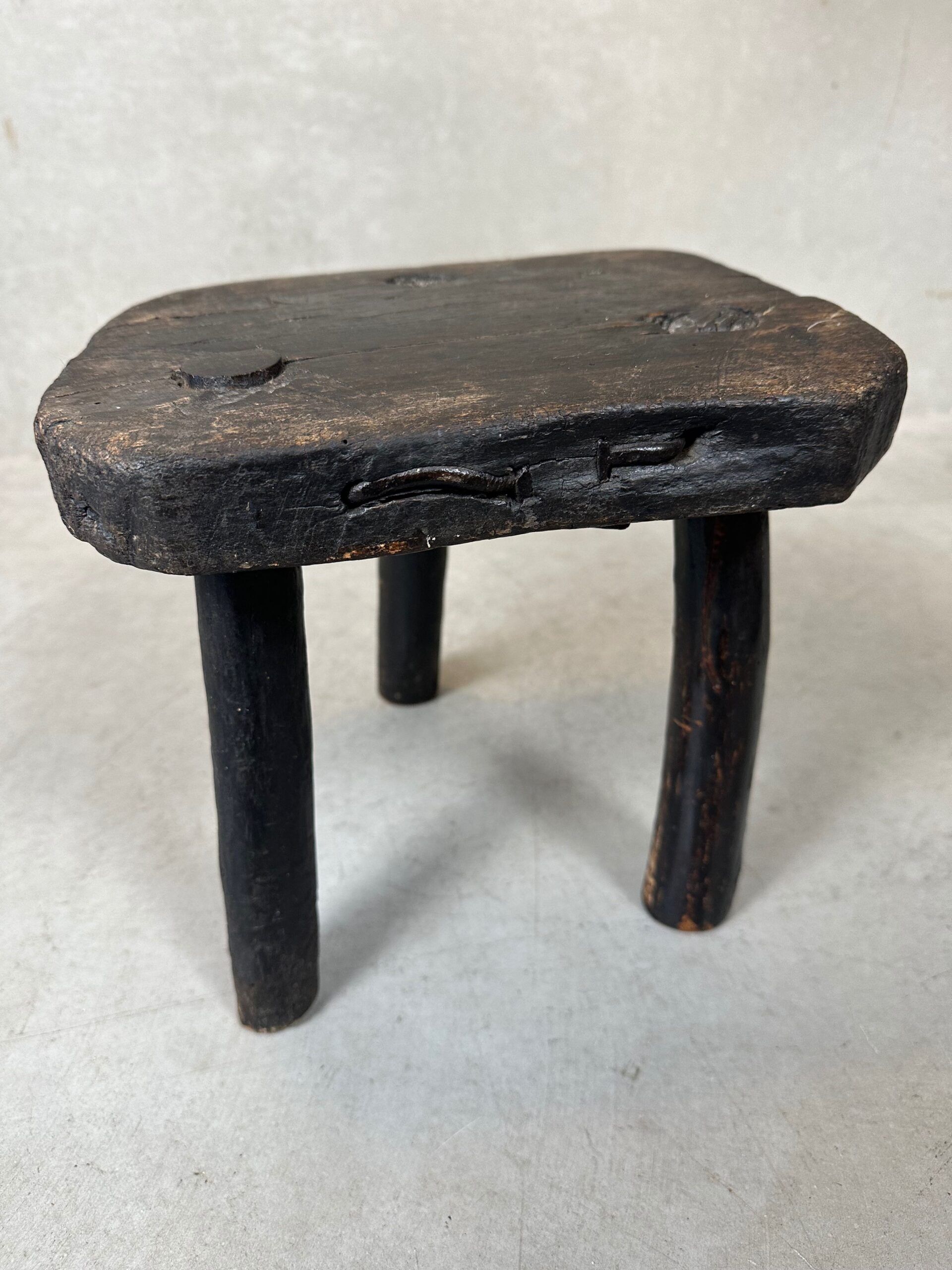 Vintage brutalist stool