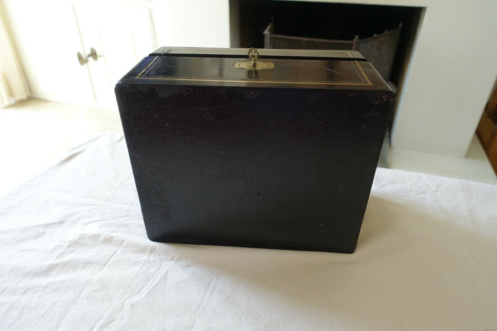 sewing box XIX Boulle Napoleon 3, toilet box
