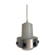 Space Age Saucer Style Pendant Lamp