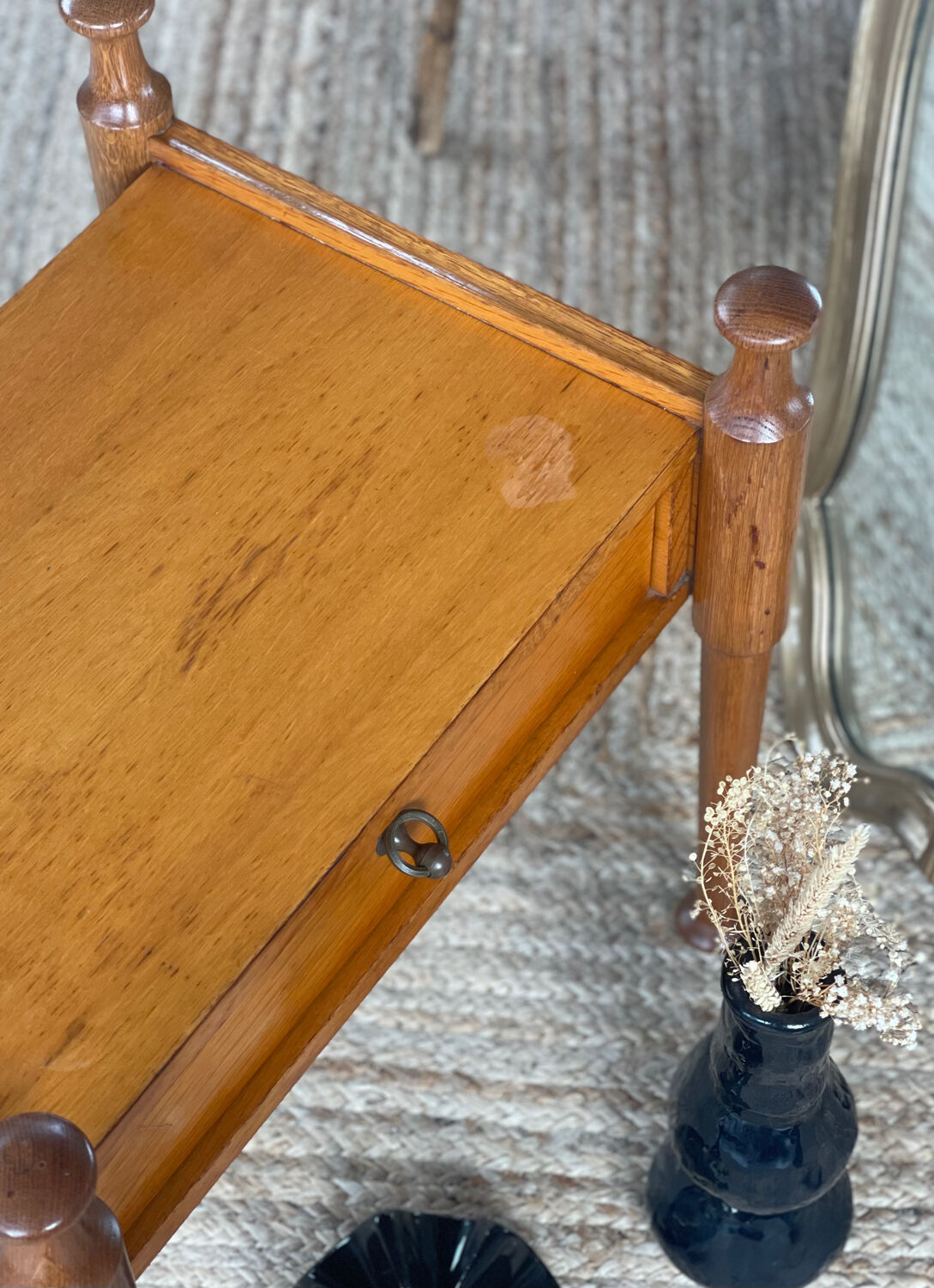 Vintage bedside table 1970