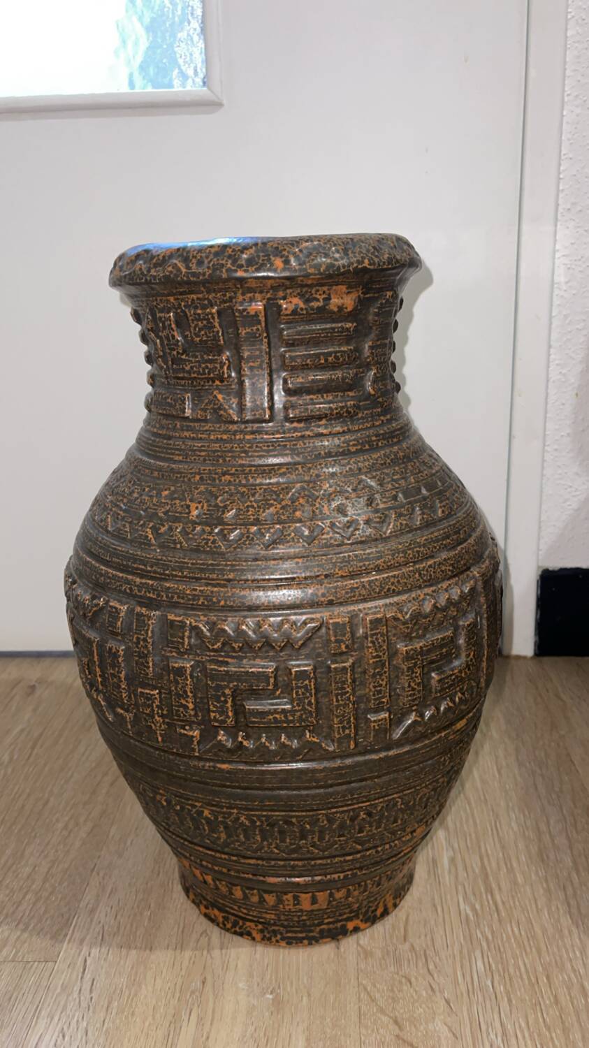 Antique ceramic vase