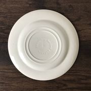 Set of 6 English flat plates, in ironstone ceramic, flower patterns