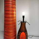Large Vintage Ceramic Lamp ACCOLAY