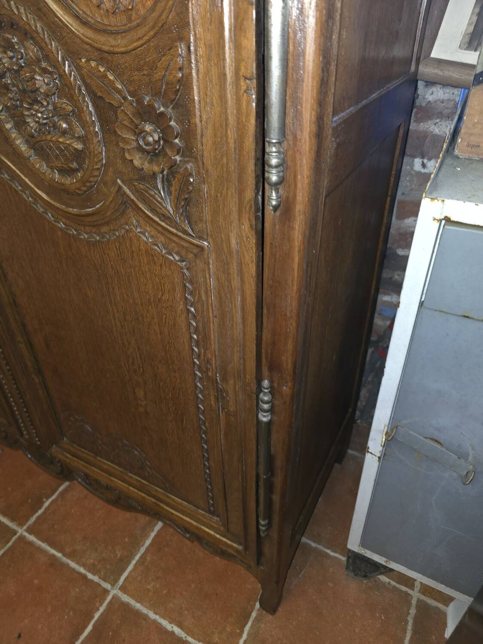 Norman wardrobe, oak wedding wardrobe