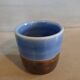 4 stoneware coffee cups