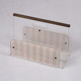 Plexiglass storage rack 1960s