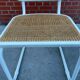 Cesca Chair model with armrest in white