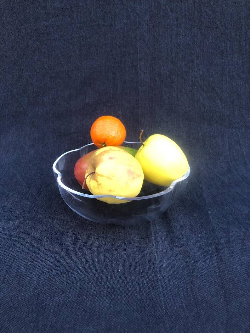 Baccarat crystal table centerpiece/fruit/salad bowl, France, mid-to-late 20