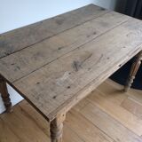 Oak farm table