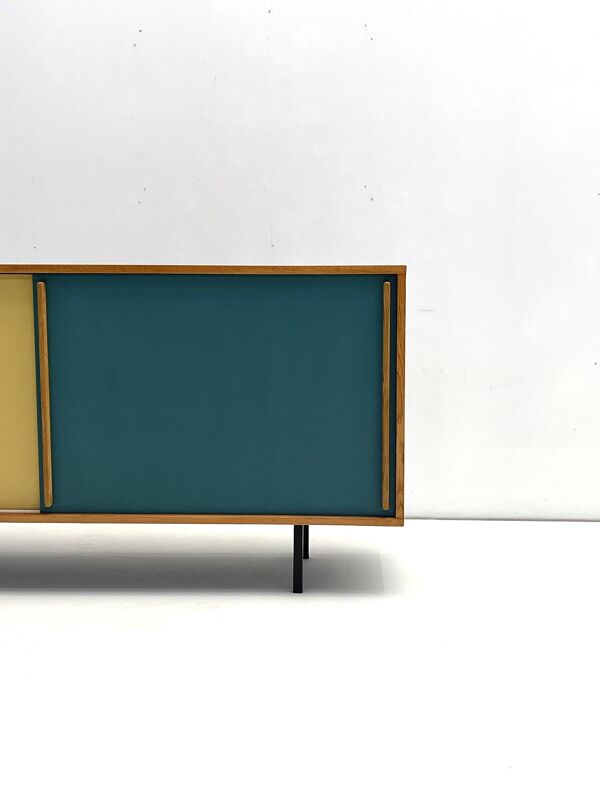 Belgium oak customized sideboard from 1960's