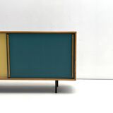 Belgium oak customized sideboard from 1960's
