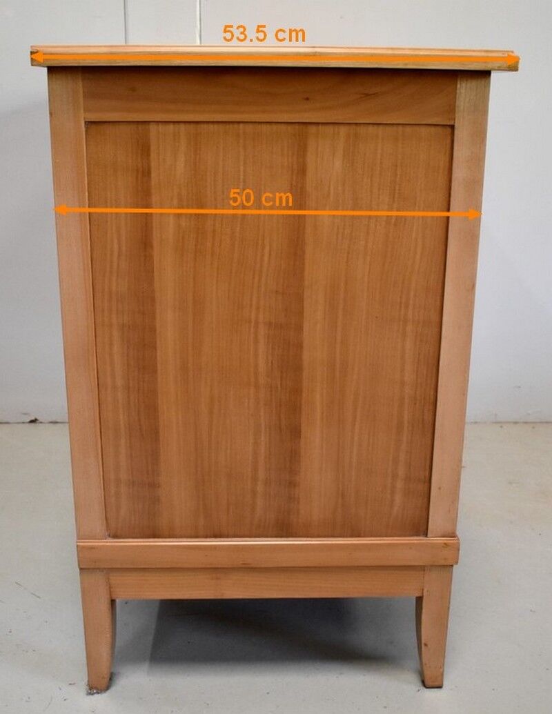 Modable in blond cherry wood, Louis XVI style - 1910