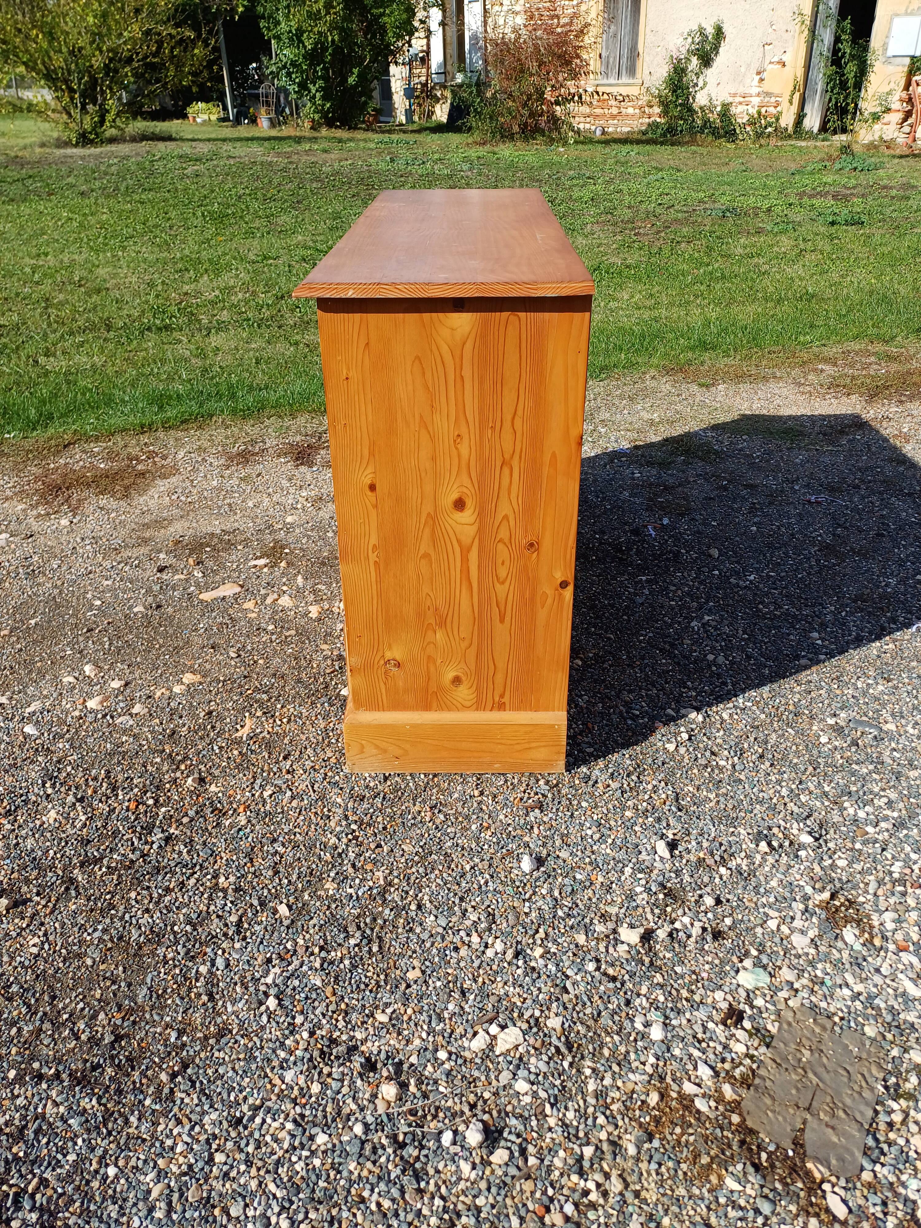 Industrial wooden furniture with drawers
